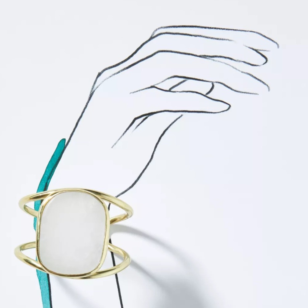NWT Lena Bernard Delfina Cuff Bracelet - Picture 3 of 3